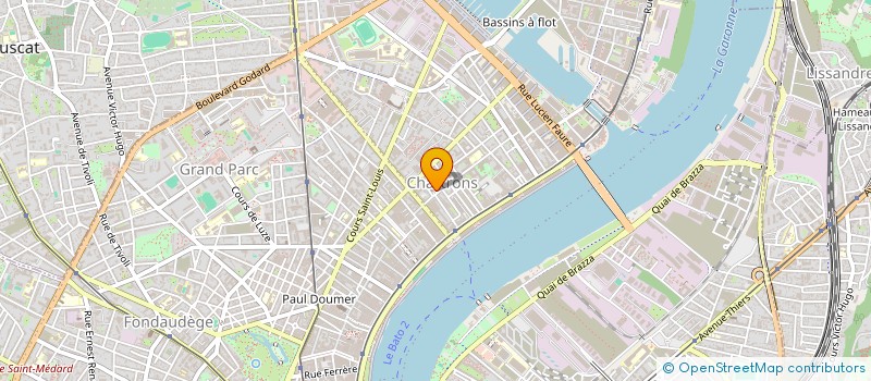 localisation de l'entreprise POMME D'OR  BORDEAUX