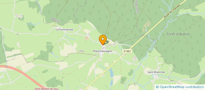 localisation de l'entreprise POMME DE BIDOUILLE  VIRY