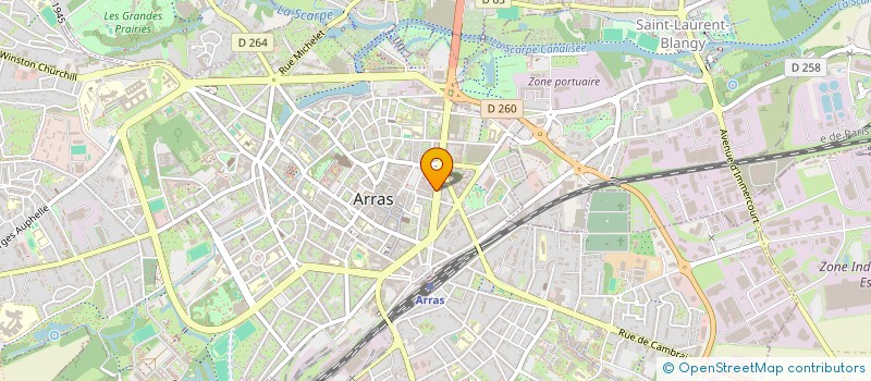 localisation de l'entreprise POMME DE PIN à ARRAS