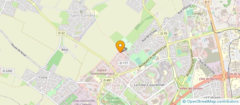 localisation de l'entreprise POMME DE RAINETTE à SAINT-CONTEST