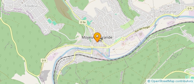 localisation de l'entreprise POMME DE REINETTE à MOYEUVRE-GRANDE
