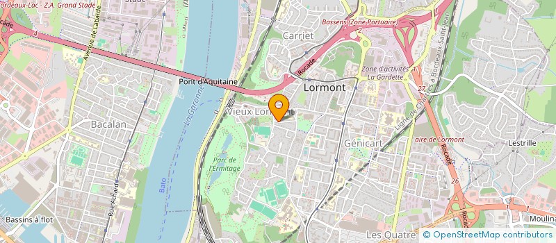 localisation de l'entreprise POMME DE TERRE  LORMONT