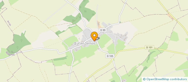 localisation de l'entreprise POMME DES CHAMPS  UF-EN-TERNOIS