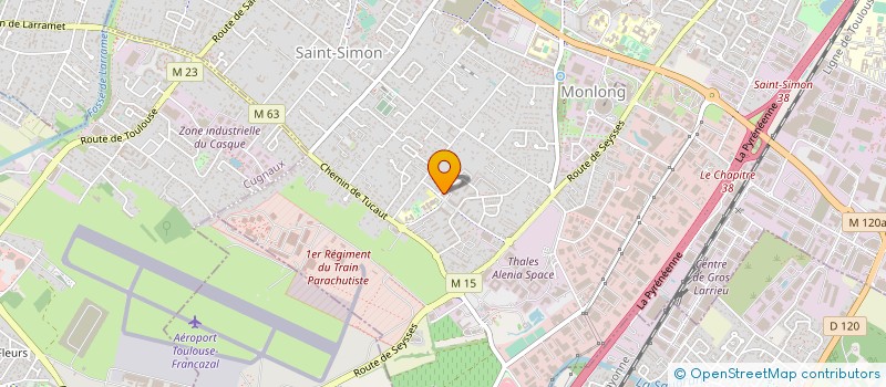 localisation de l'entreprise POMME ET PEPINS à TOULOUSE