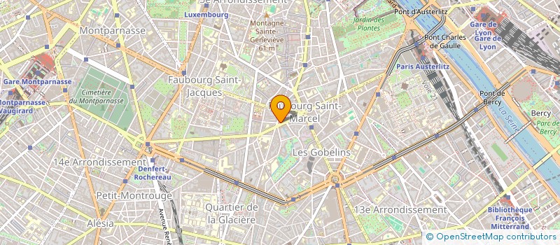 localisation de l'entreprise POMME F  PARIS