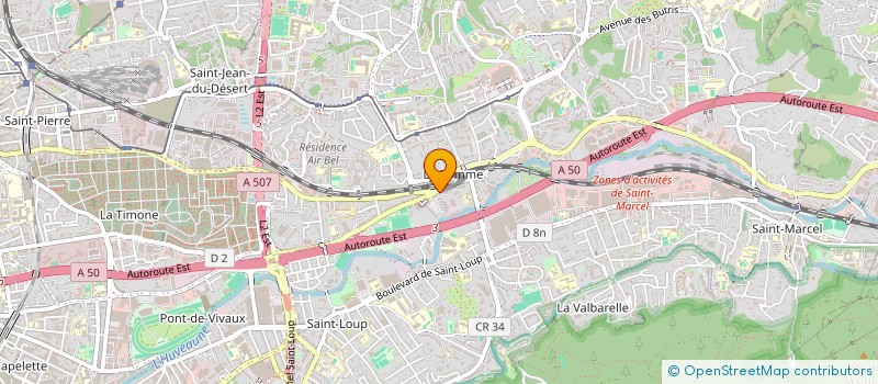 localisation de l'entreprise POMME SHOP à MARSEILLE