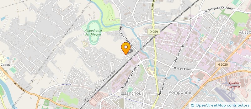 localisation de l'entreprise POMME TELECOM  VERNIE