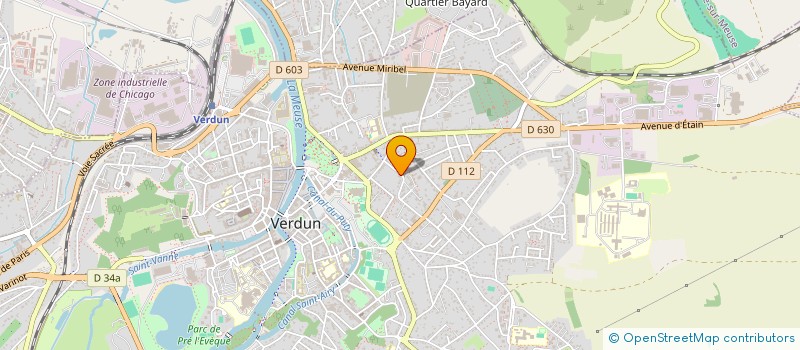 localisation de l'entreprise POMMERE à VERDUN