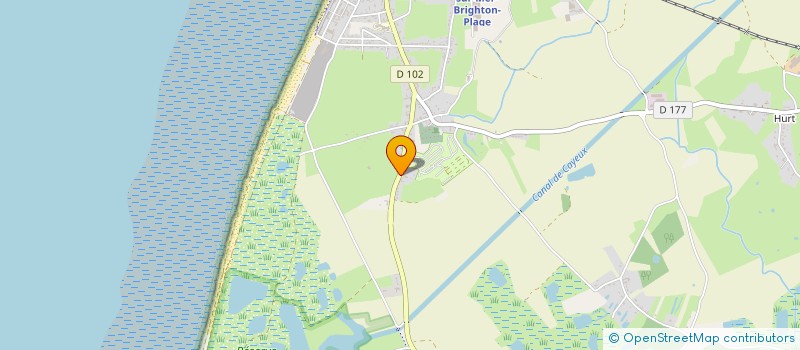 localisation de l'entreprise POMMERIAUX EN BAIE  CAYEUX-SUR-MER