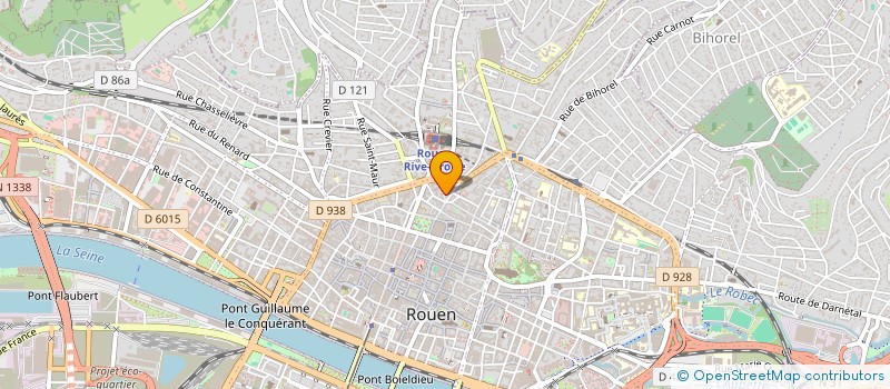 localisation de l'entreprise POMMES D EPICES à ROUEN