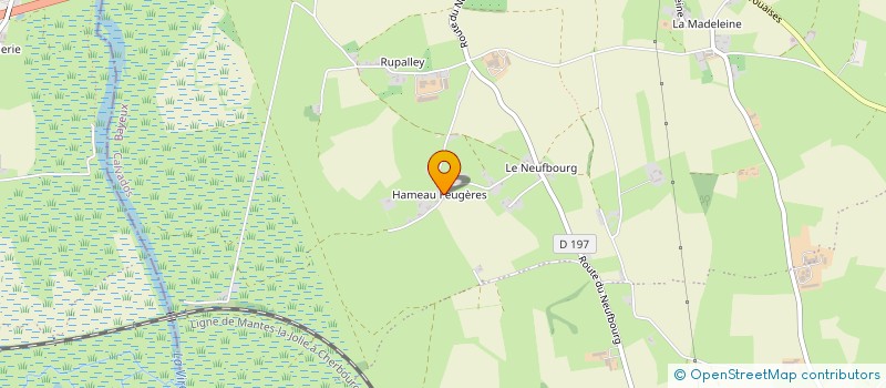 localisation de l'entreprise POMMES DORR  ISIGNY-SUR-MER