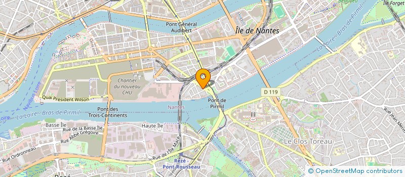 localisation de l'entreprise POMMES ET SENS à NANTES