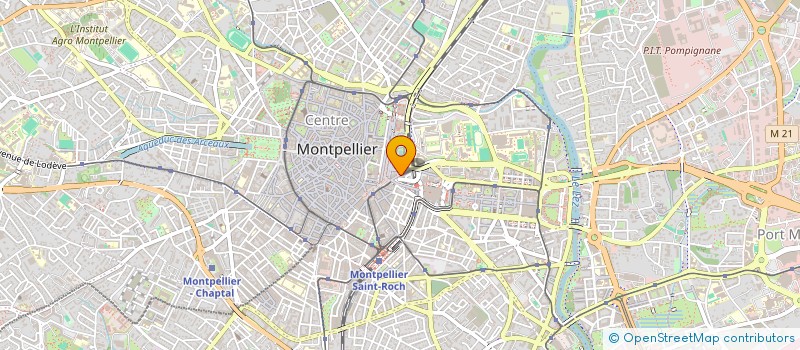 localisation de l'entreprise POMMESSARGUES à MONTPELLIER