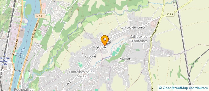 localisation de l'entreprise POMMEXY à CAILLOUX-SUR-FONTAINES