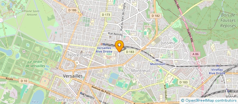 localisation de l'entreprise POMMIER-AVENIR-PATRIMOINE à VERSAILLES