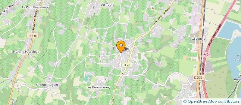 localisation de l'entreprise POMMIERS VTT  POMMIERS