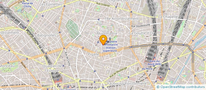 localisation de l'entreprise POMODORO GAMES  PARIS