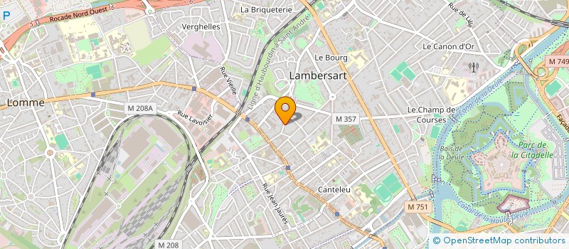 localisation de l'entreprise POMOMIVI à LAMBERSART