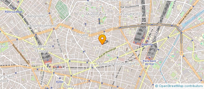 localisation de l'entreprise POMONA APPAREL SAS à PARIS