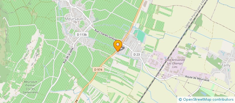 localisation de l'entreprise POMONE  MEURSAULT