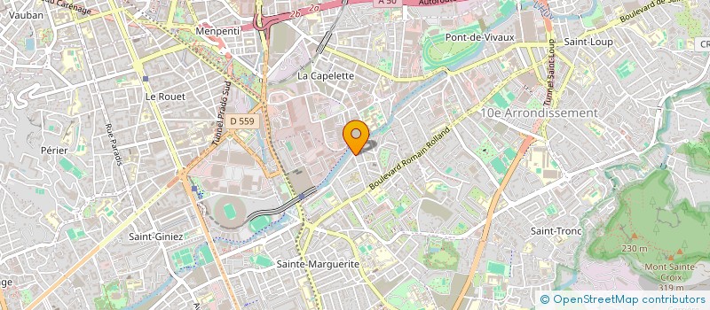 localisation de l'entreprise POMONOS  MARSEILLE