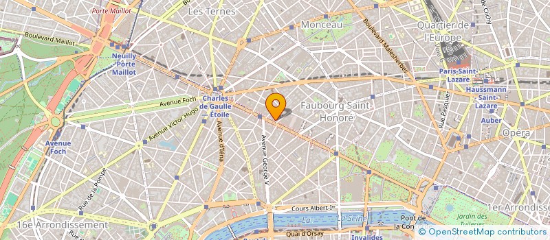 localisation de l'entreprise POMP à PARIS