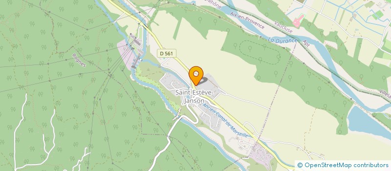 localisation de l'entreprise POMPAIX à LE PUY-SAINTE-REPARADE