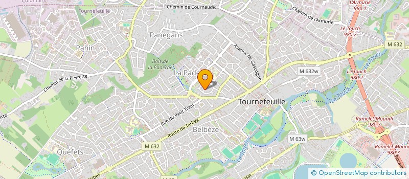 localisation de l'entreprise POMPANO  TOURNEFEUILLE