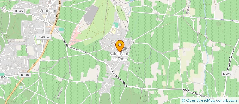 localisation de l'entreprise POMPEO  SAINT-PAUL-LES-FONTS