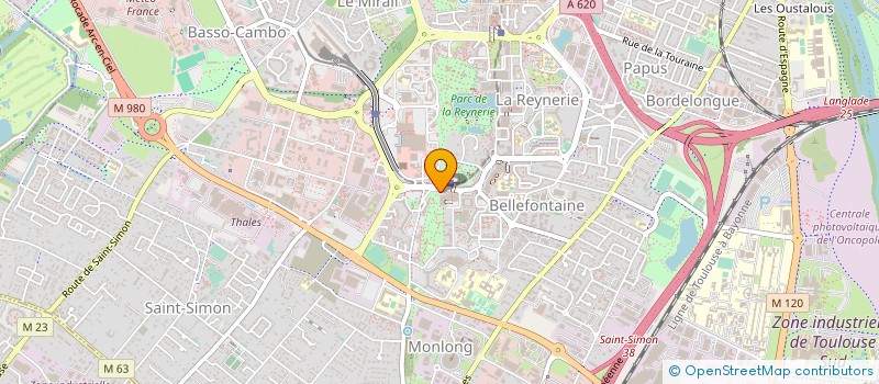localisation de l'entreprise POMPES FUNEBRE MUSULMANE INTERNATIONALE MARBRERIE à TOULOUSE