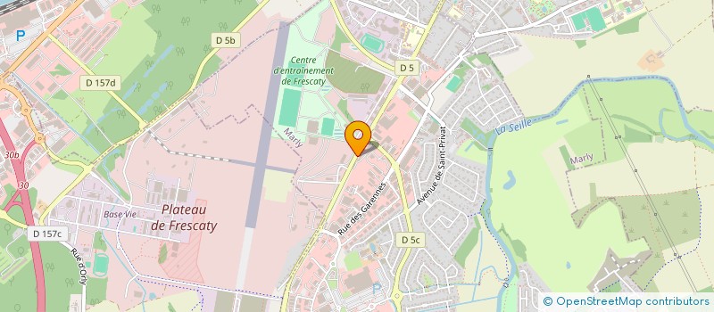 localisation de l'entreprise POMPES FUNEBRES ACQUAVIVA  MARLY