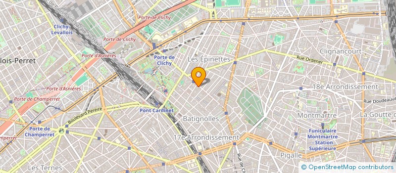 localisation de l'entreprise POMPES FUNEBRES ALAIN LE à PARIS