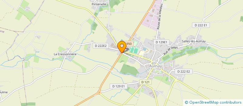 localisation de l'entreprise POMPES FUNEBRES ALTER  AULNAY