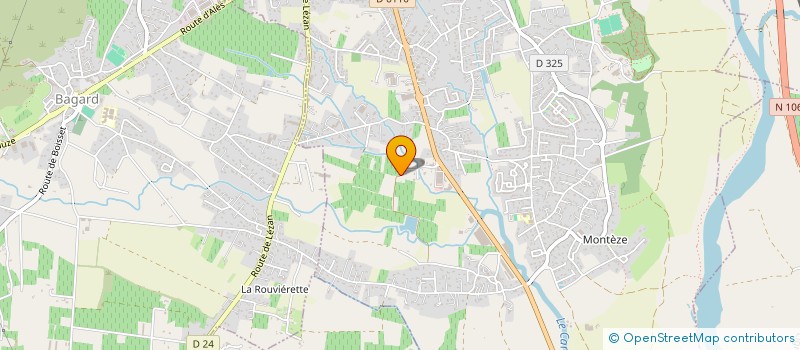 localisation de l'entreprise POMPES FUNEBRES BECKER ANGELIQUE  SAINT-CHRISTOL-LEZ-ALES