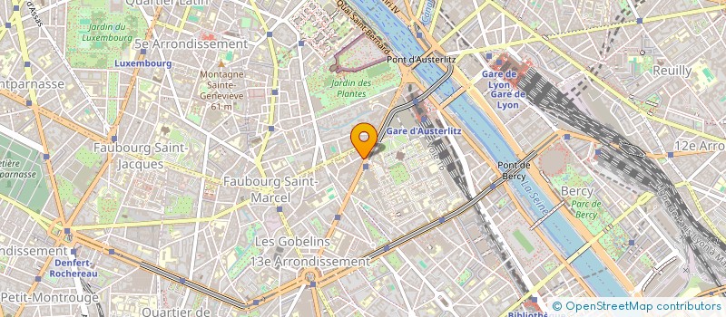localisation de l'entreprise POMPES FUNEBRES BERTRAND  PARIS