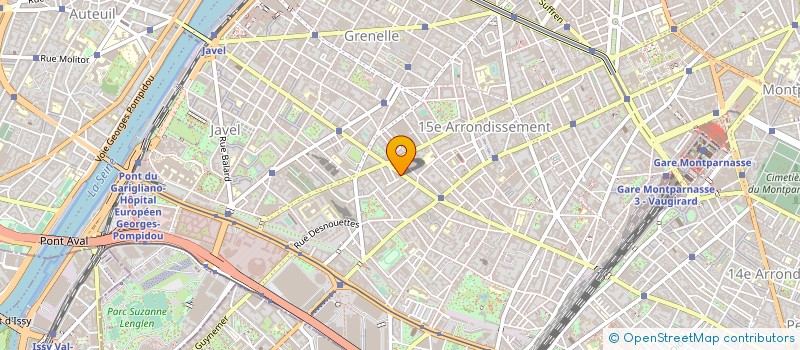 localisation de l'entreprise POMPES FUNEBRES CONVENTION à PARIS