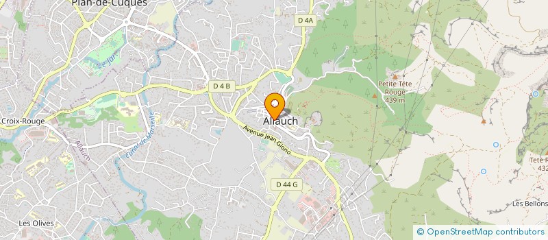 localisation de l'entreprise POMPES FUNEBRES D ALLAUCH à ALLAUCH