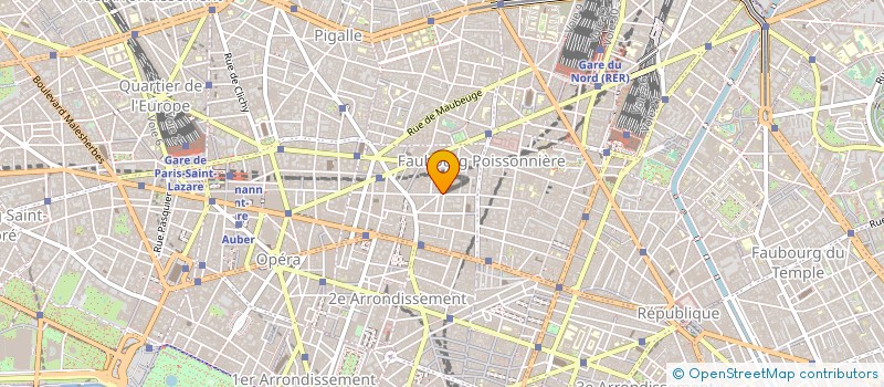 localisation de l'entreprise POMPES FUNEBRES DE LA COMMUNAUTE JUIVE  PARIS