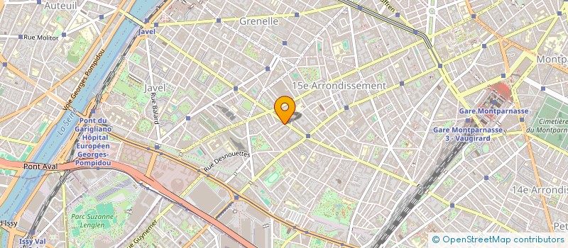 localisation de l'entreprise POMPES FUNEBRES DE LA SEINE à PARIS