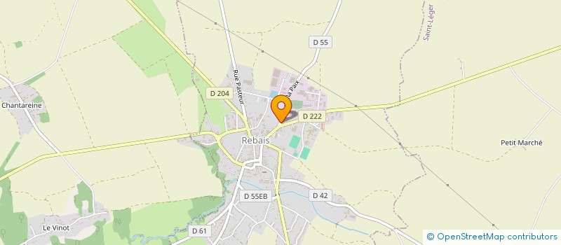 localisation de l'entreprise POMPES FUNEBRES DES DEUX VALLEES à REBAIS