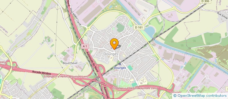 localisation de l'entreprise POMPES FUNEBRES DOURGEOISES à DOURGES