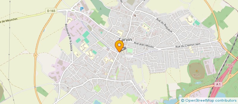 localisation de l'entreprise POMPES FUNEBRES DU CENTRE à CARVIN