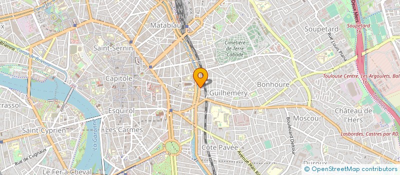 localisation de l'entreprise POMPES FUNEBRES DU GRAND TOULOUSE à TOULOUSE
