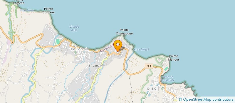 localisation de l'entreprise POMPES FUNEBRES DU LORRAIN  LE LORRAIN