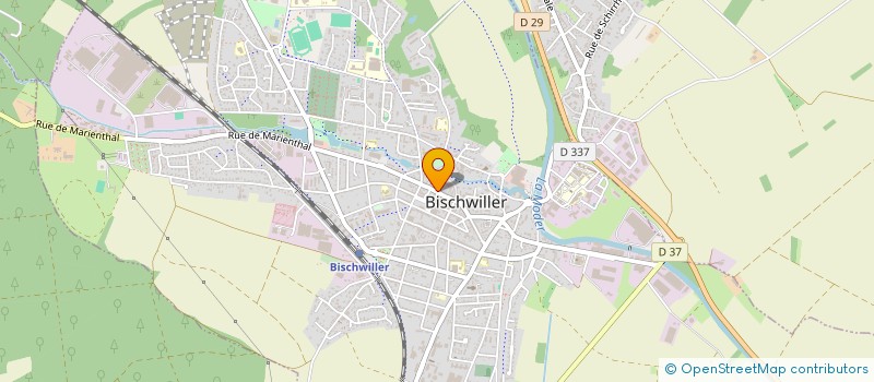 localisation de l'entreprise POMPES FUNEBRES ECKERT-TROTZIER à BISCHWILLER