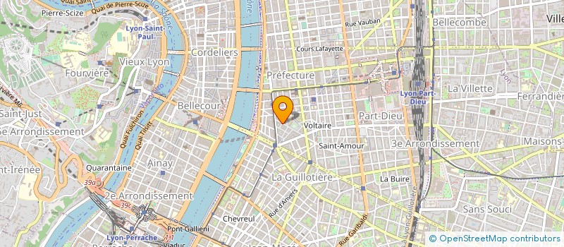 localisation de l'entreprise POMPES FUNEBRES ESSALAM à LYON