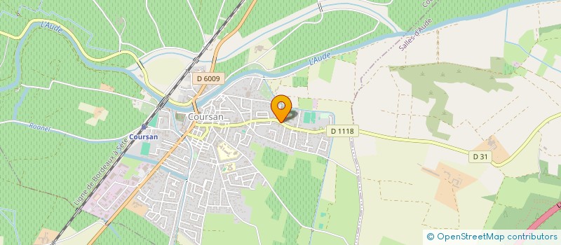 localisation de l'entreprise POMPES FUNEBRES ET MARBRERIE FRAISSE à COURSAN