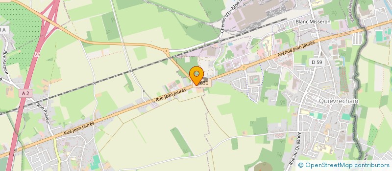 localisation de l'entreprise POMPES FUNEBRES ET MARBRERIE SWIDEREK  QUAROUBLE