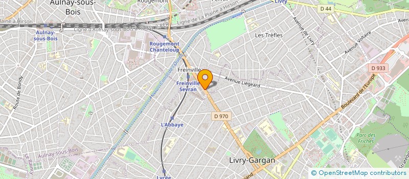localisation de l'entreprise POMPES FUNEBRES IDF à SEVRAN