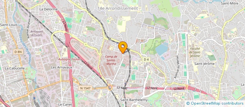 localisation de l'entreprise POMPES FUNEBRES JANNA à MARSEILLE